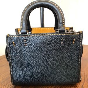 Coach Rogue 17 in Black. Great condition. No stains odors. Clean inside & out.